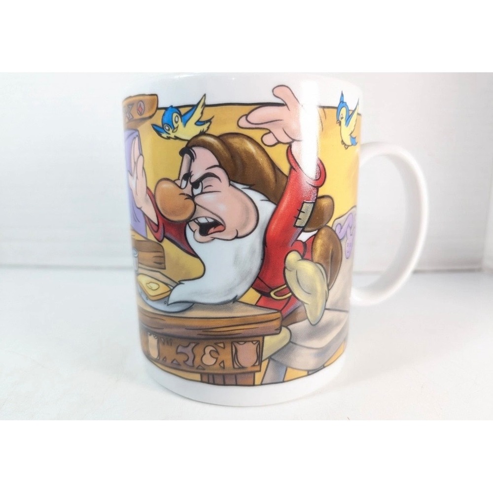 Disney Store Grumpy Coffee Mug Unisex OS White Snow White Seven‎ Dwarfs Quote